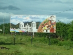 Matagalpa Schild am Stadteingang