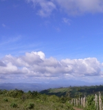 IN den Bergen von Matagalpa - Blick nach Norden - Foto Lothar Jessen