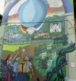 Wandbild in Matagalpa - Heinz Velten und Andreas und nic Knstler